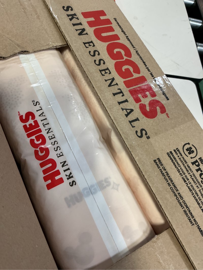 Condition photo showing Good Condition for Huggies Skin Essentials Luxury Diapers - Size 6 - 108ct