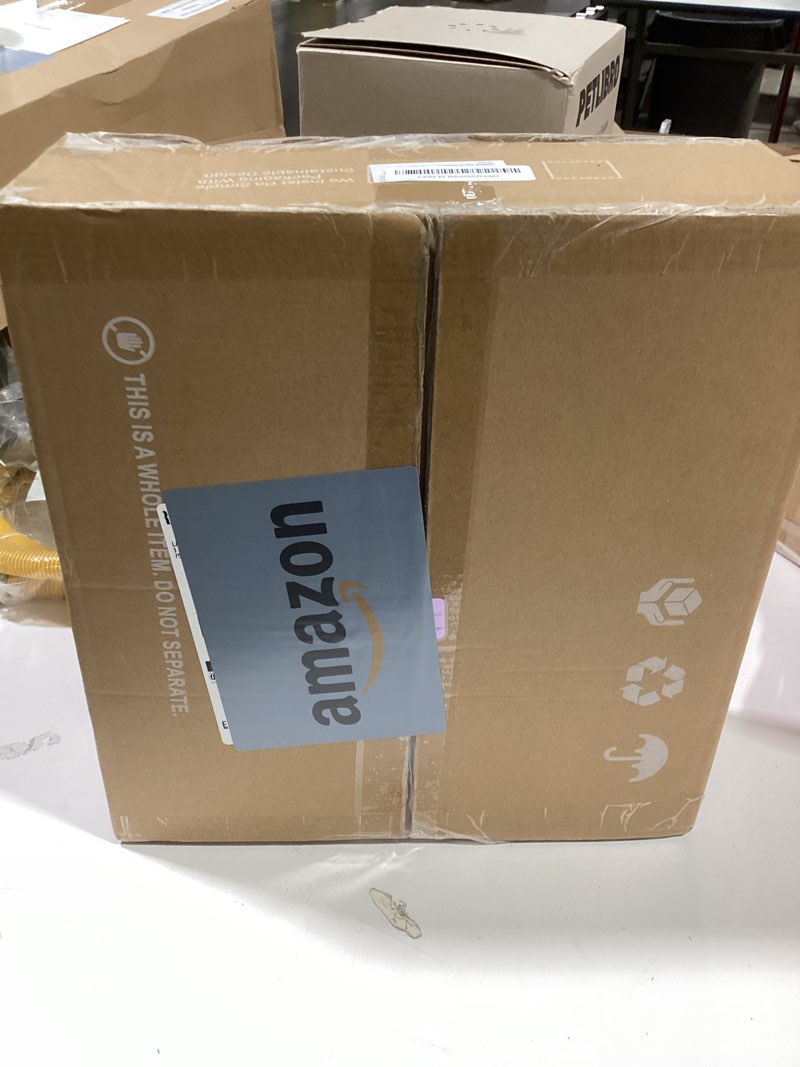 Condition photo showing Good Condition for carote 10/12/12.5 inch nonstick deep frying pan with lid, jumbo cooker saute pan with pour spout, skillet induction cookware, non stick cooking pan pfoa free, classic granite classic granite 12"