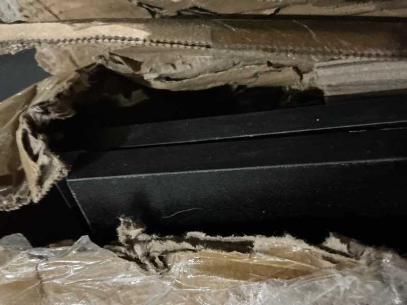 Condition photo showing Good Condition for 14 Inch Queen Bed Frame, Heavy Duty Platform Metal Queen Size Bed Frame with Headboard and Modern Wo