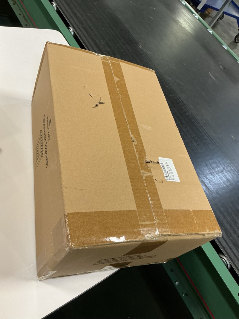 Condition photo showing New/Like New for Bamboo Shower Bench with Storage Shelf – Waterproof Bamboo Shower Bench for Inside Shower, Spa and Outdoor Use with 370 lbs Capacity Includes Bath Mat Puff and Manual