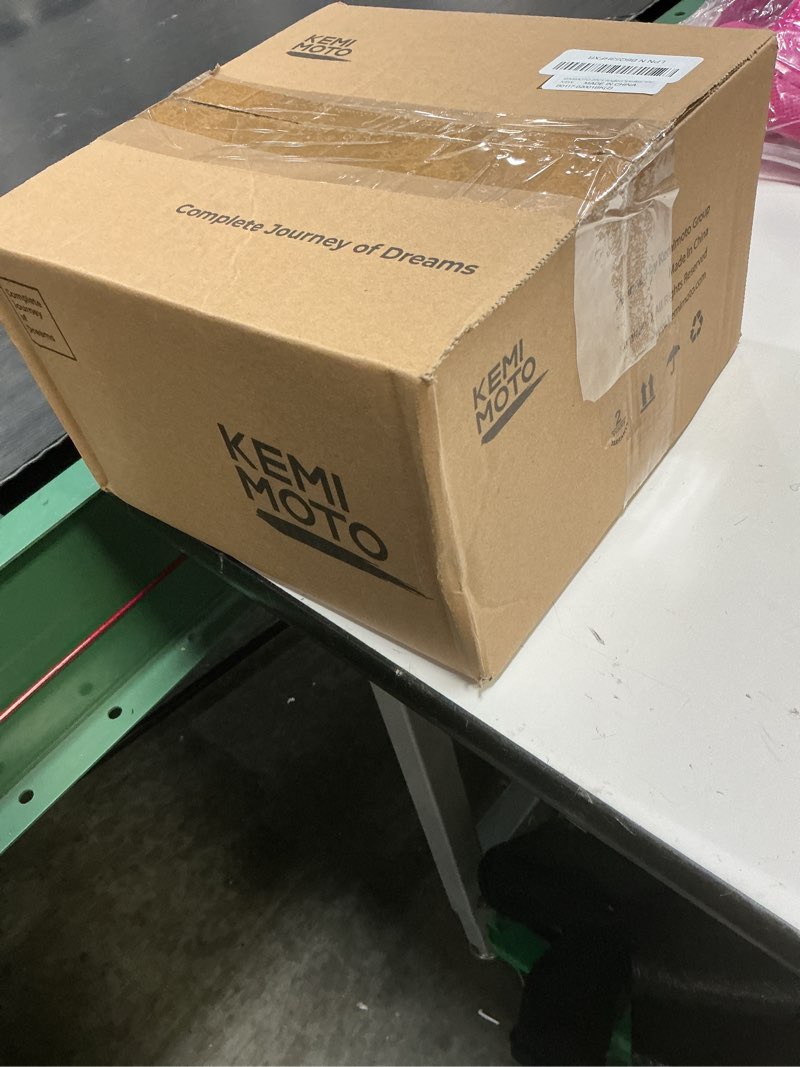 Condition photo showing New/Like New for kemimoto 2pcs angled speaker enclosures boxes pods, universal for 6.5" speakers compatible with utvs, rvs, cars, boats, trunks, trailers for 9.56 inch surface mount (black)