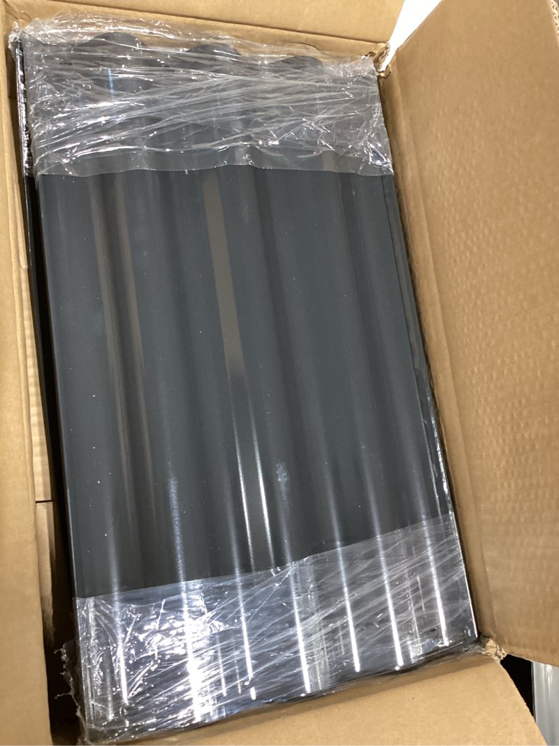 Condition photo showing Good Condition for land guard 6×3×1 ft galvanized raised garden bed kit? raised garden boxes outdoor, oval metal raised garden beds for vegetables, flowers, herbs?grey?…… 6×3×1ft(1pcs? 2-grey