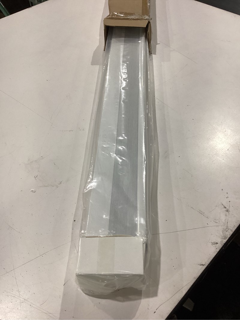 Condition photo showing New/Like New for lazblinds cordless cellular shades, blackout privacy honeycomb shades for home, thermal insulation noise reduction blinds for windows, 45'' w x 48'' h, white blackout-white 45'' w x 48'' h