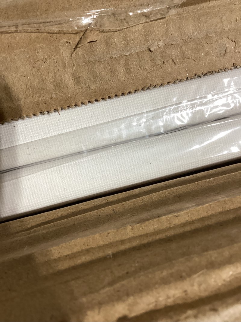 Condition photo showing New/Like New for Sherr 3 Pcs 29.25 x 40 Inch Large Canvas for Painting Cotton Stretched Canvas Blank White Canvases Triple Primed Painting Profile Blank Canvases for Watercolor Acrylics Oil Painting 29.25 x 40 Inch 3