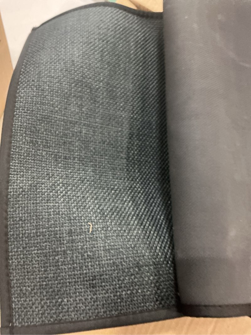 Condition photo showing Good Condition for SMILEGIF Anti-Slip Corner Kitchen Rug, 1 Piece L-Shaped Floor Mats,Super Absorption Linen Corner Mat