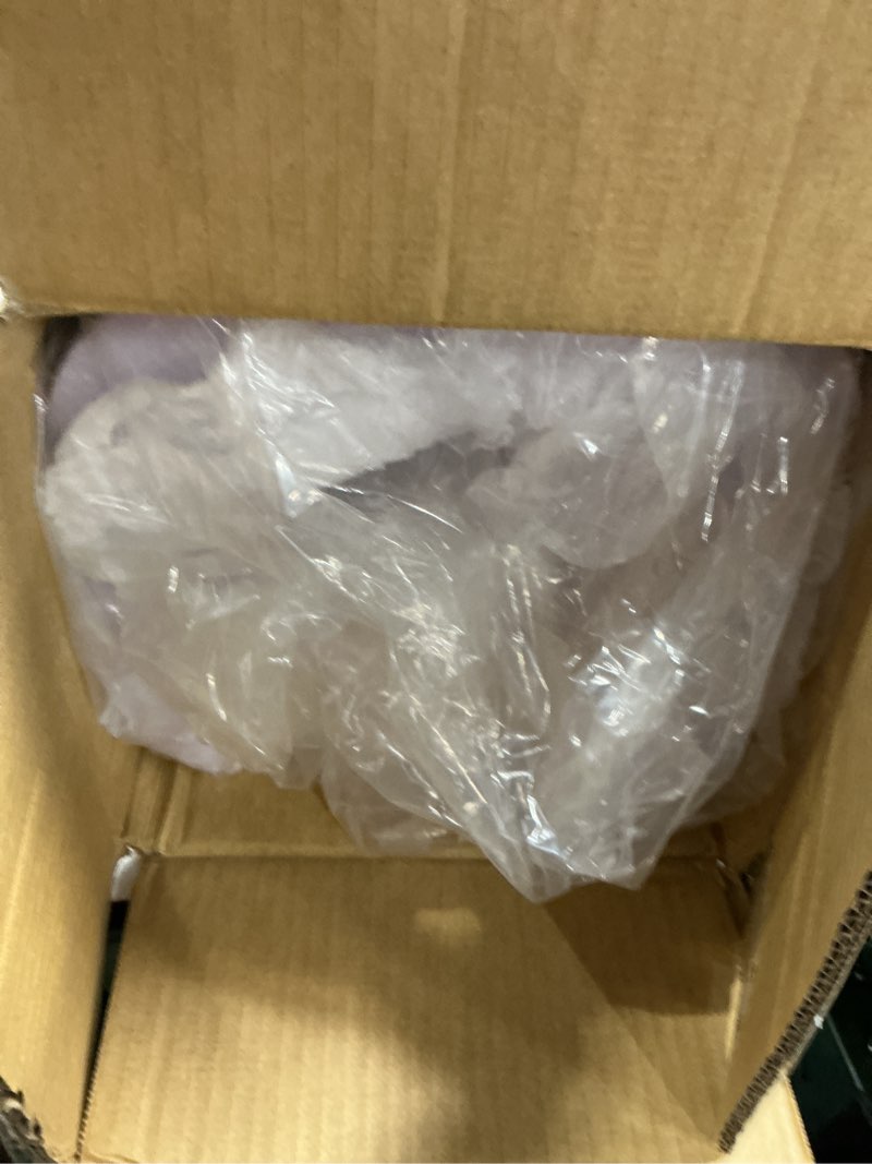 Condition photo showing New/Like New for EGOHOME Egg Crate Memory Foam Mattress Topper 4 Inch Twin XL, Gel Cooling Infused Foam Mattress Topper for Pressure Relief, CertiPUR-US Certified Bed Topper, Purple, 38"×80"