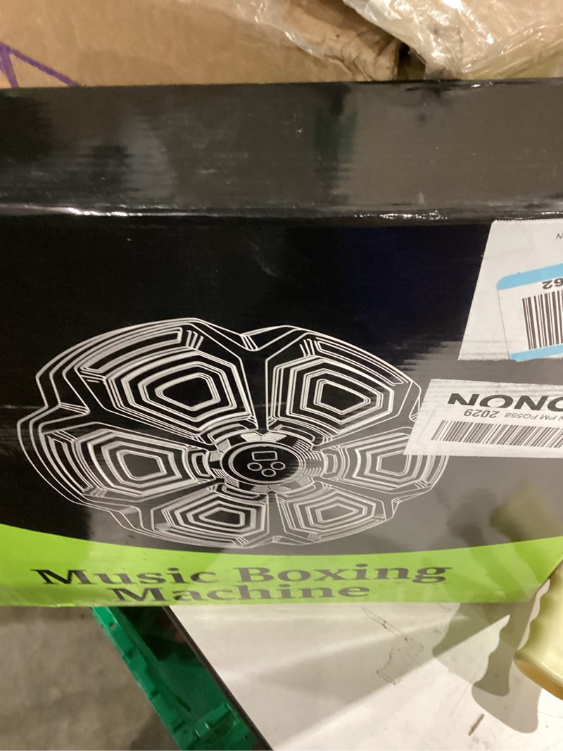 Condition photo showing New/Like New for EPHESPORT Music Boxing Machine, Smart Bluetooth Punching Game with Gloves, Fun Fitness Gift for Kids, Teens & Adults, Wall-Mounted Home Boxing Target