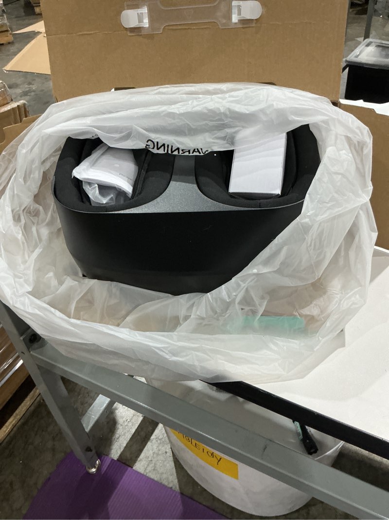 Condition photo showing Good Condition for ?2025 upgraded foot massager?enjoy salon-style therapy at home! this fsa/hsa-eligible foot massager features 3d kneading, shiatsu rollers, and 360° full-wrapped air compression with adjustable intensities (off/l/m/h), 3 heat levels (113–131°f), and 3 timer settings (15/20/30 mins) for a customized deep-tissue massage. ideal for plantar fasciitis & neuropathy relief. recommended to start at lower settings. ?stylish foot massager?our shiatsu foot massager boasts a wireless remote control and a sleek, intuitive lcd touchscreen—unlike ordinary foot massagers. no more bending over to adjust settings, making it especially helpful for those with mobility challenges. the illuminated display ensures clear navigation and a user-friendly experience. ?heated foot massager?featuring 3 heating levels (113°f, 122°f, 131°f), our foot massager improves circulation, relieves muscle soreness, and doubles as a foot warmer in winter. perfect for heel wearers, seniors, or anyone on their feet all day—a health investment that pays off daily! this foot massager accommodates up to men's size 12. note: not suitable for wider or larger feet. ?easy to maintain & store?the removable and washable foot cover ensures easy maintenance and hygiene. its compact, lightweight design makes it easy to carry and store, perfect for home or office use. enjoy a rejuvenating massage anytime, anywhere! shipping note: shipping to alaska, hawaii, po boxes, and apo addresses is not available for this item