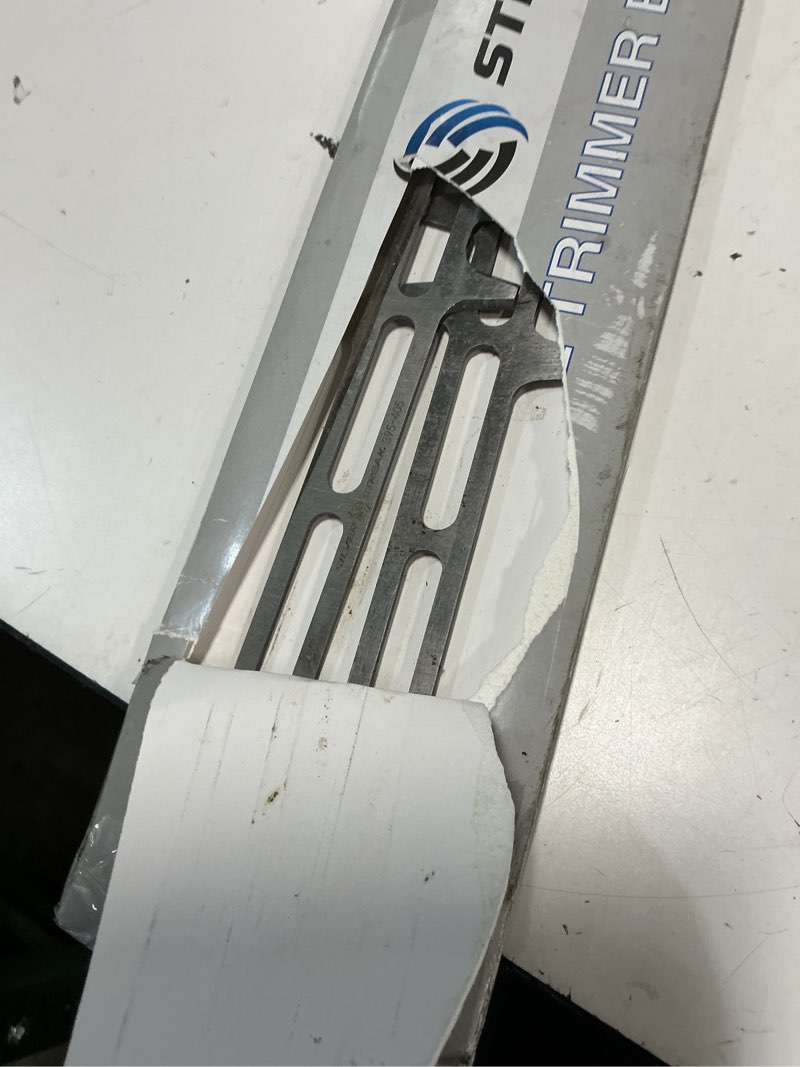Condition photo showing As Is for silver streak hedge trimmer blade set, stihl 4237 710 6051, ea, 1