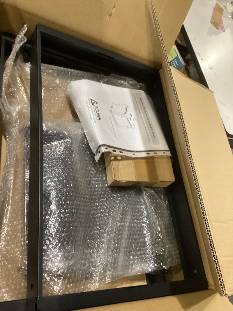 Condition photo showing New/Like New for Aeons 6U Signature Wall Mount 19-inch IT Network Cabinet Enclosure Server Rack 16-inch Depth Glass Door 6U-18”D