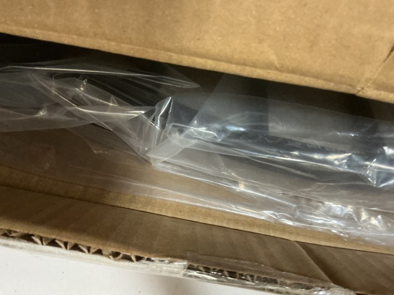 Condition photo showing New/Like New for InnoTruth Baby Gate 29–39.6" Wide, 30" Tall Dog Gate for Stairs and Doorways, Pressure Mounted Metal Pet Gate with Dual Lock, Easy Walk-Through and Expandable Design, Black Black 29- 39.6"W x 30"H