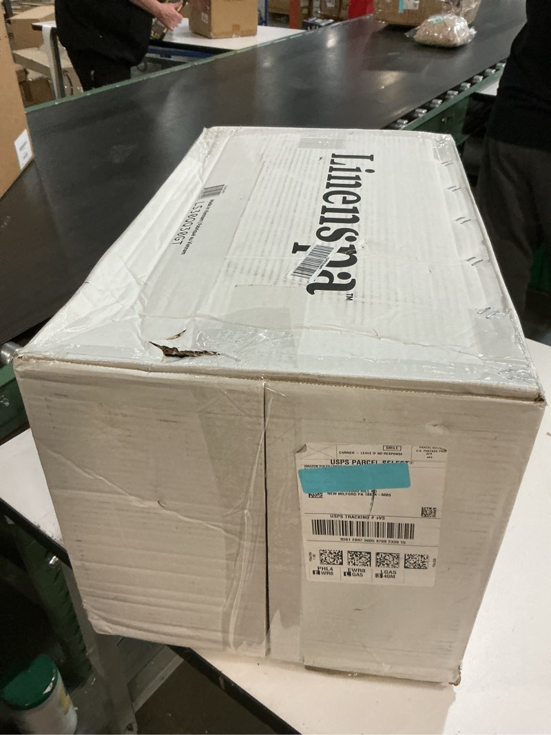 Condition photo showing New/Like New for LINENSPA Memory Foam Mattress Topper - 3 Inch Gel Infused Memory Foam - Plush Feel - Cooling and Pressure Relieving - CertiPUR Certified - Dorm Room Essentials - Queen Size