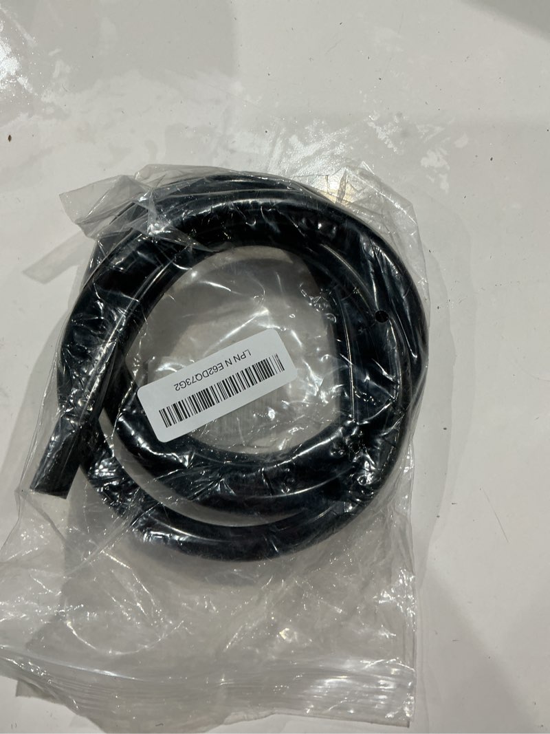 Condition photo showing As Is for ucreative 5ft id 5/16" (8mm) high temperature silicone vacuum tubing hose 130psi max pressure black 5/16" (8mm) - 5ft black