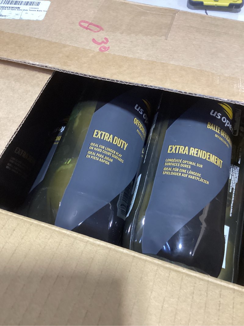 Condition photo showing Good Condition for WILSON US Open Extra Duty Tennis Balls YLW