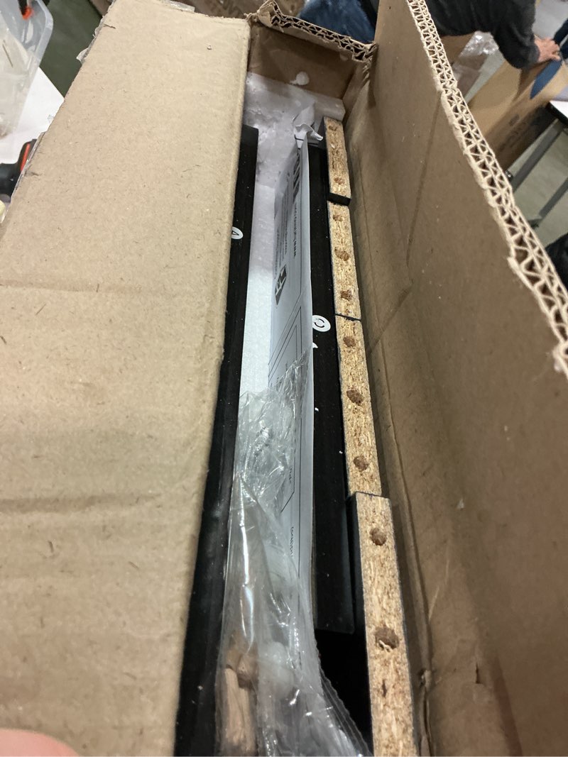 Condition photo showing Good Condition for Furinno ANDREY Side Table, End Table, Night Stand with Open Shelves and Storage Bin, Bedside Table, for Living Room, Bedroom, Espresso Espresso/Brown 1-Pack, Center Bin