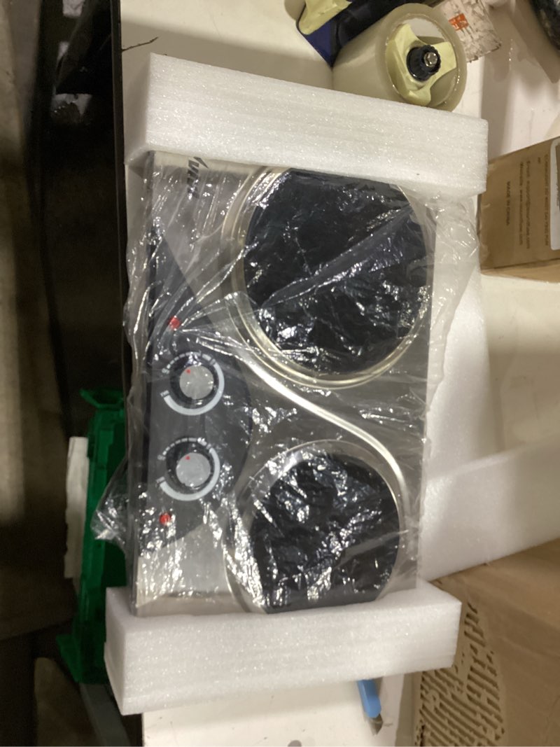 Condition photo showing Good Condition for hot plate, cusimax electric double burner countertop ceramic infrared stove