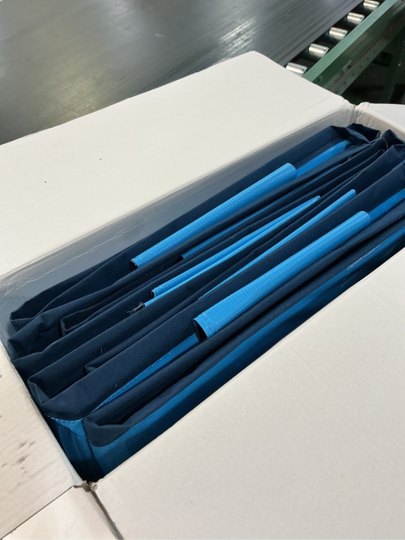 Condition photo showing Good Condition for peteast foldable dog pool - extra large 71" x 39" x 12" hard plastic portable pet bath tub with non-slip & reinforced stability, collapsible design for indoor outdoor backyard use (blue) blue 71inch