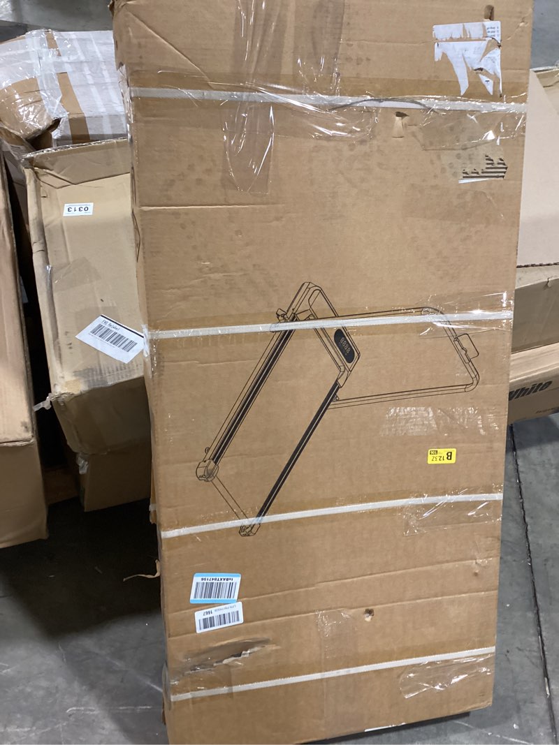 Condition photo showing Good Condition for Walking Pad Treadmill with Handle Bar for Home Office,3.0HP Low Noise Portable Folding Under Desk Treadmill with Remote Control,Jogging Running Machine,350 Lbs Capacity,LED Display