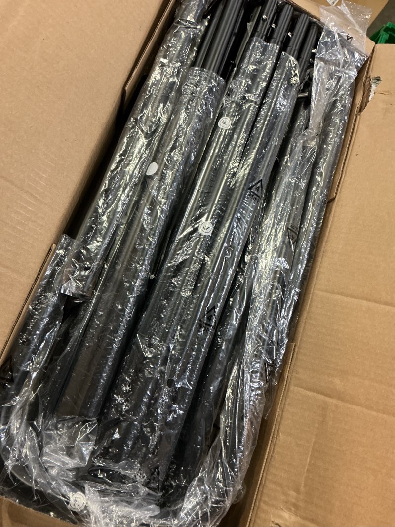 Condition photo showing Good Condition for Basketball Rack, Rolling Basketball Shooting Training Stand,Sports Equipment Storage with Wheels, Four-Layer Organizer Holder with Two Basket for Basketballs Footballs Volleyball Black