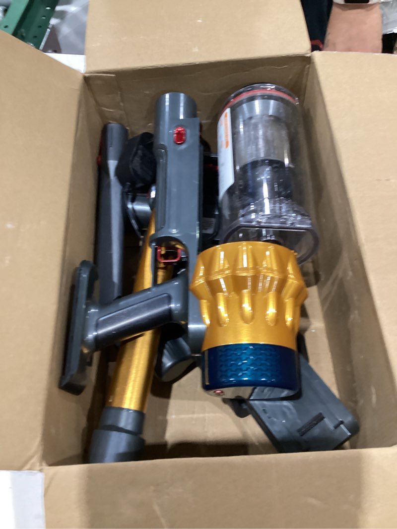 Condition photo showing As Is for cordless vacuum cleaner, 650w/55kpa/70 mins vacuum cleaners for home with self-standing, anti-tangle brush, smart display and 1.8l cup cordless stick vacuum cleaner for pet hair/carpets