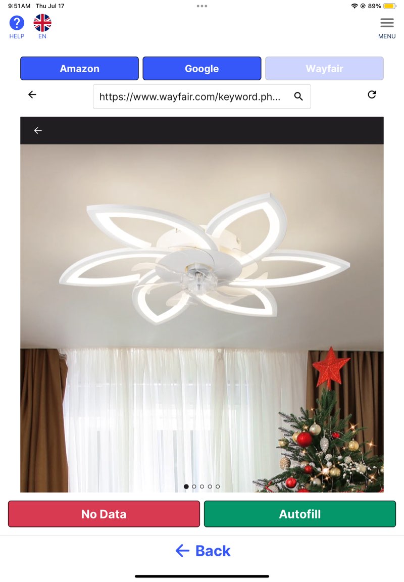 Acea 29.53'' 7 Blade Ceiling Fan with LED Lights?Indoor Remote Control Ceiling Fans With Lights