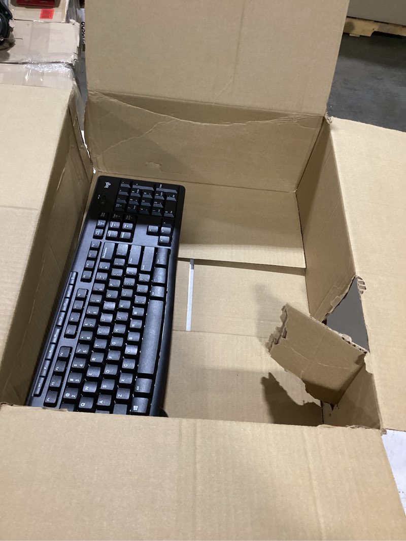 Condition photo showing Good Condition for Logitech MK270 Wireless Keyboard and Mouse Combo for Windows, 2.4 GHz, 8 Multimedia Keys, PC, Laptop, Wireless Keyboard Compact Mouse Combo - Black Black 1 Pack Combo
