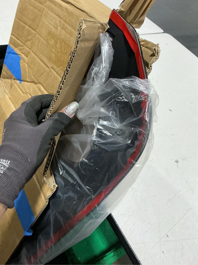 Condition photo showing Good Condition for rear trunk spoiler wing fit for infiniti q50/ q50s/ 2.0t/ 3.0t/ luxe/premium 2014-2024 4-door sedan, gloss black psm style duckbill decklid lip exterior accessories