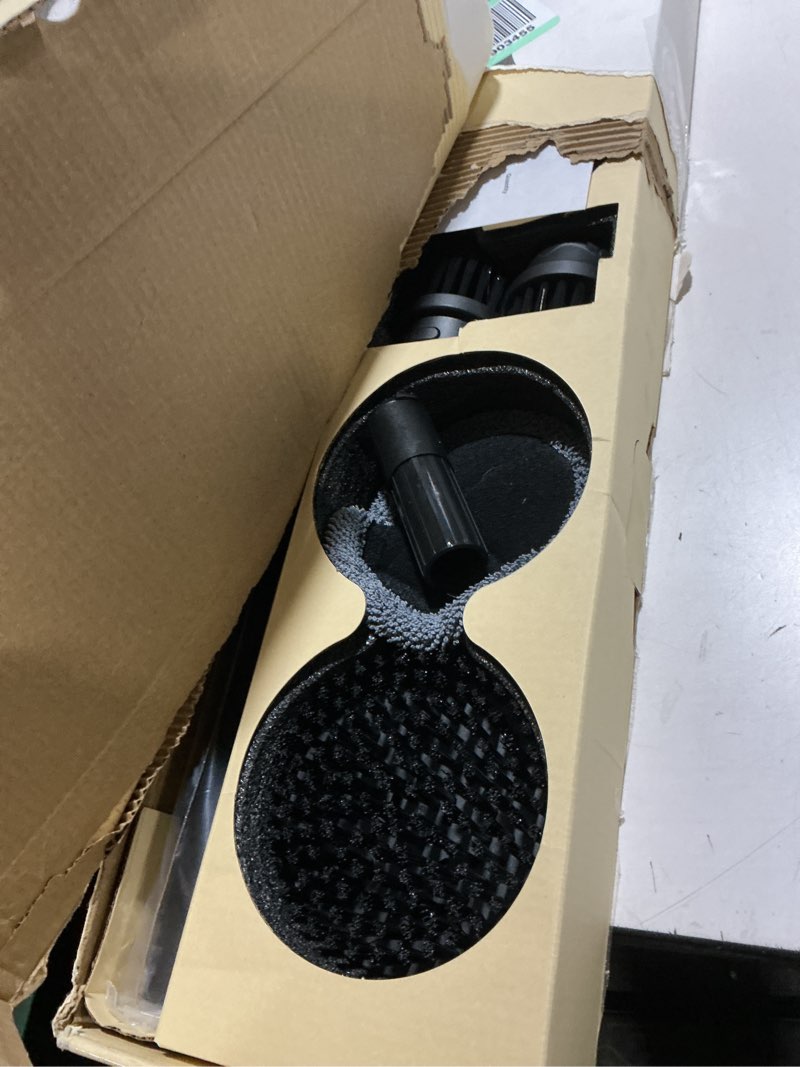 Condition photo showing Good Condition for HOTO Cordless Electric Spin Scrubber, IPX7 Full Body Waterproof Bathroom Cleaning Brush, Max 22 in-lb, Shower Scrubber Brush with Long Handle, 6 Brush Heads, Power Scrubber for Bathroom, Floor, Tile