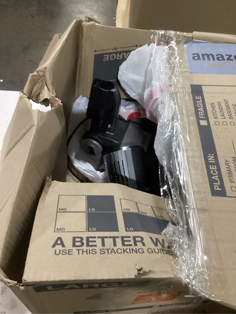 Condition photo showing As Is for Shark | Corded Stick Vacuum Cleaner | Vertex Ultralight | Removable Handheld Vacuum | Pet Hair Vacuum for Carpet and Hard Floor | Powerful Suction | No Hair Wrap | 3 Attachments Included | HZ2002 Vertex w/ DuoClean