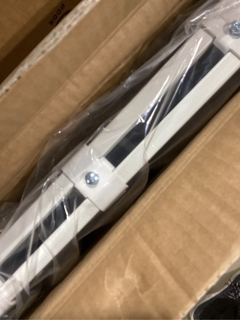 Condition photo showing Good Condition for Babelio Baby Gate for Stairs & Doorways, 26-43" W 34" H Extra Tall| No Bottom Bar| Easy Installation| One-handed Operation| Auto-close| Hardware Mount (Drill Needed) Safety Dog/Pet Gate Indoor (White) White - B17 34" H, 26-43" W-Standard