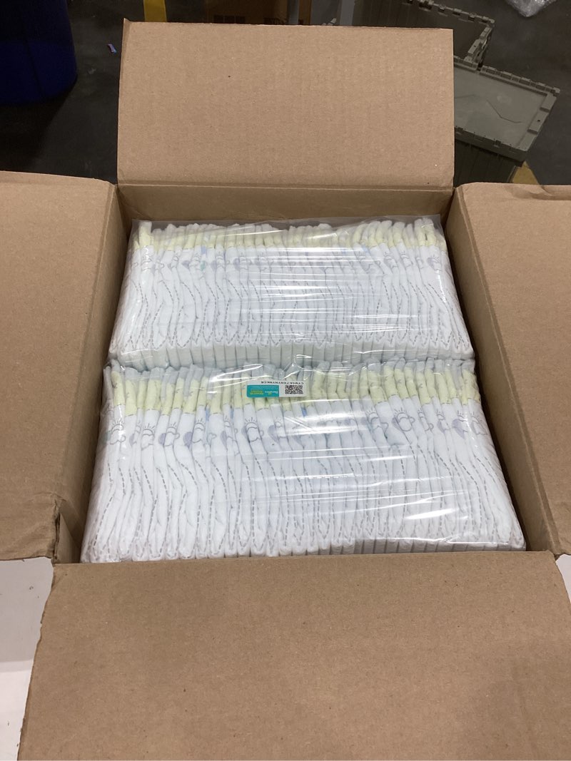 Condition photo showing Good Condition for pampers swaddlers diapers, size 1 (8-14 lbs), 198 count, absorbent, keeps baby dry and comfortable, skin safe disposable baby diaper (packaging may vary) size 1 198