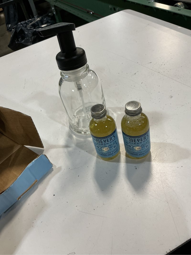 Condition photo showing New/Like New for mrs meyer's foaming hand soap starter kit, 1 ea