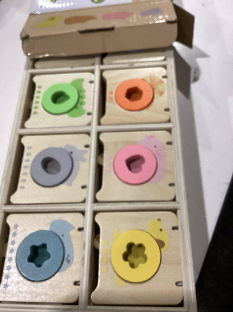 Condition photo showing New/Like New for Montessori Toys for 2 year Old,Wooden Keys and Locks Set With 8 Wooden Animals and Keys,Learning Fine Motor Skills Toys for Toddlers,Preschool Educational Sorting Toys for 1-3 Boys and Girls Gift Key and Animal Toy