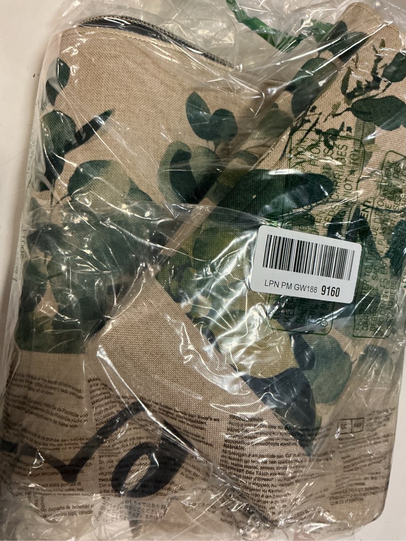 Condition photo showing Good Condition for artoid mode eucalyptus floral leaves welcome spring doormat, summer decor low-profile switch rug door mat floor mat for indoor outdoor 24x72 inch 24" x 72" beige