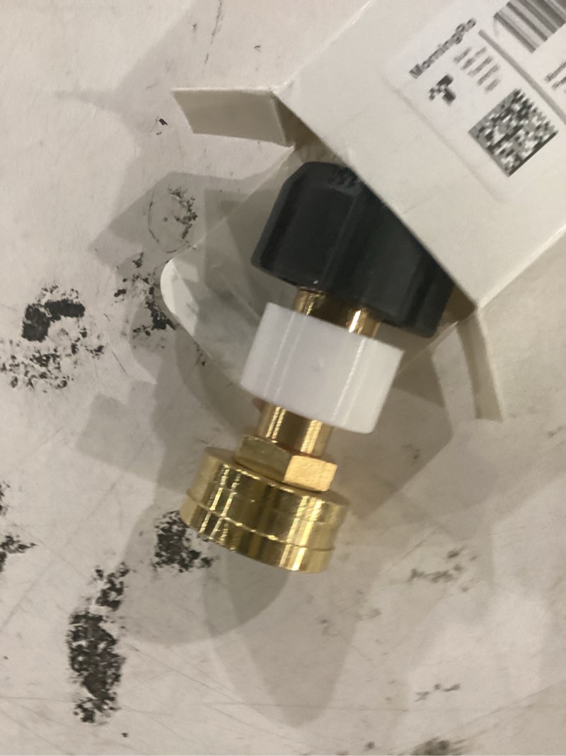 Condition photo showing Good Condition for morningro 1 pcs m22-14mm x 3/4" fgh female garden hose adaptor water hose connector for pressure washer gun