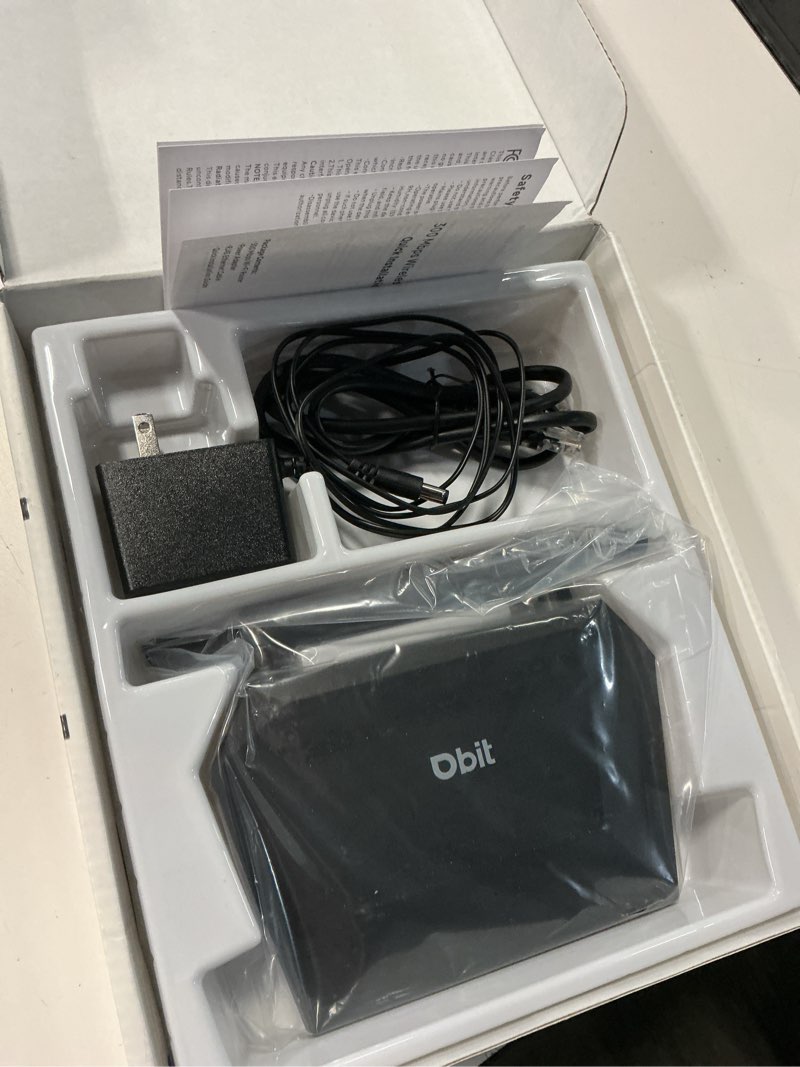 Condition photo showing New/Like New for dbit n300 2.4ghz wifi router with wisp wireless repeater mode internet router for security cameras, iot smart home devices - guest network, internet access control, wpa2, wps, easy setup (t1 pro) 2.4ghz n300 | updated version