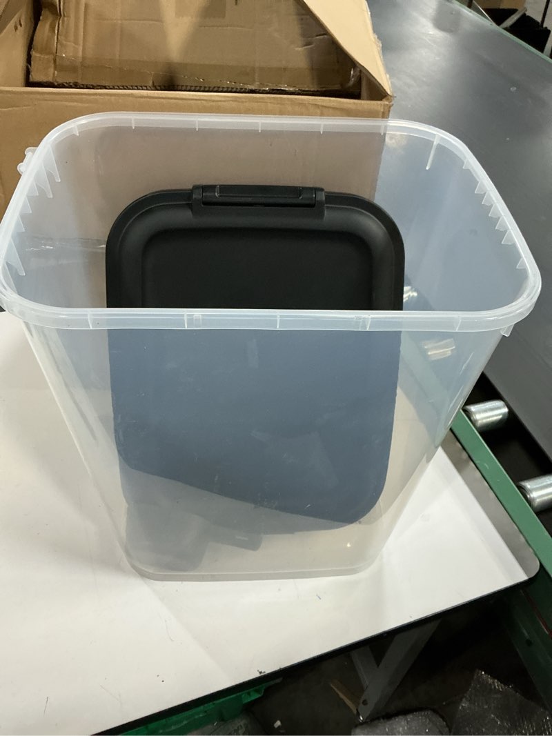 Condition photo showing New/Like New for amazon basics pet food storage container 50lbs 50lbs 1