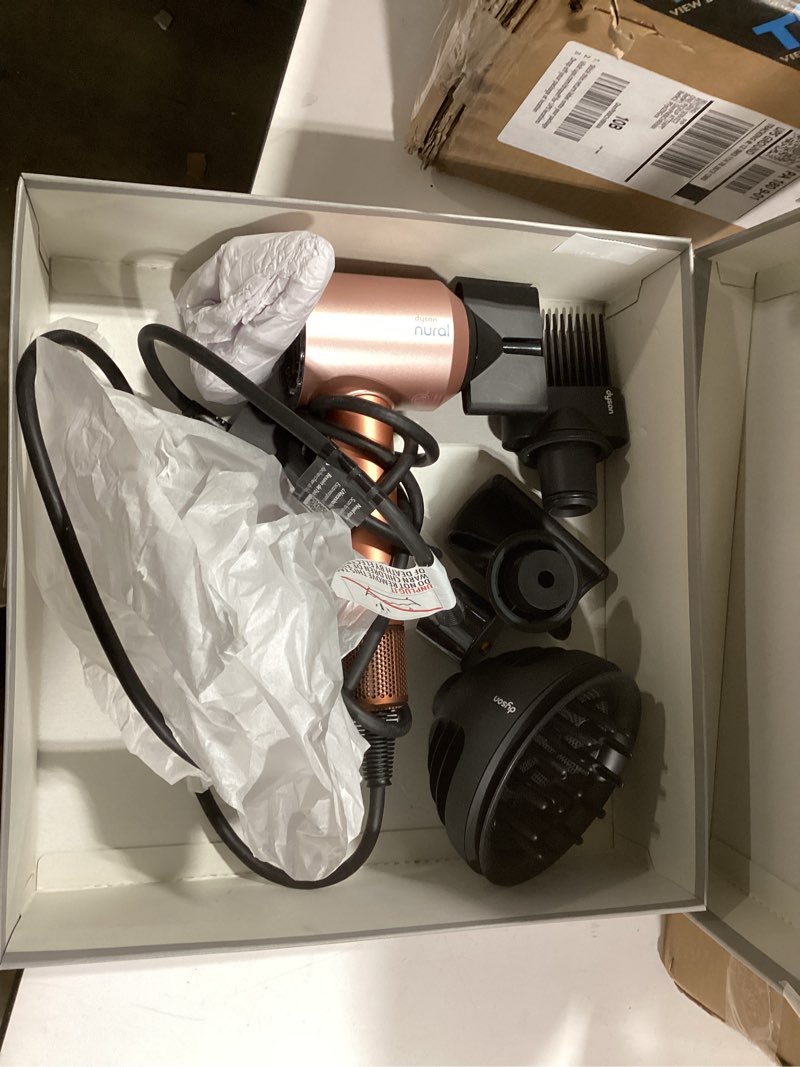 Dyson Supersonic Nural™ Hair Dryer, No Heat Damage, 5 Intelligent attachments with Diffuser & Stylin