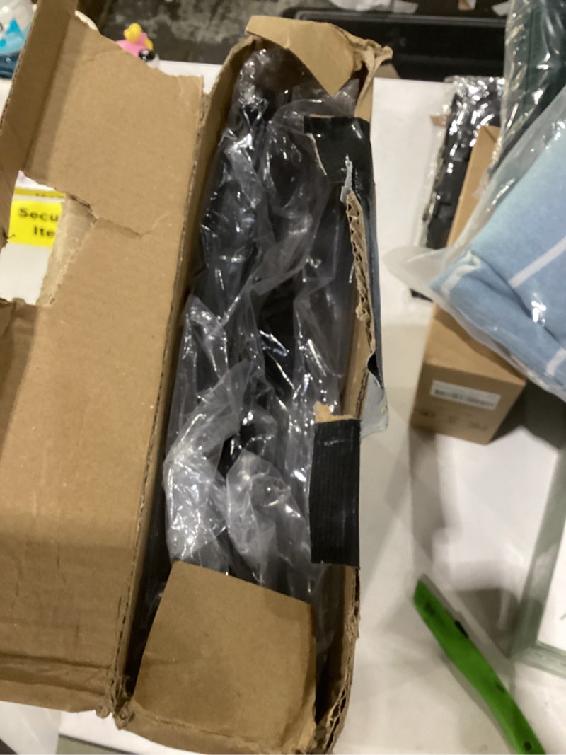 Condition photo showing New/Like New for foot rest for under desk at work - six heights adjustable under desk footrest - ergonomic foot stools for under office desks - desks foot rest with massage rollers - leg rest for chair (black)