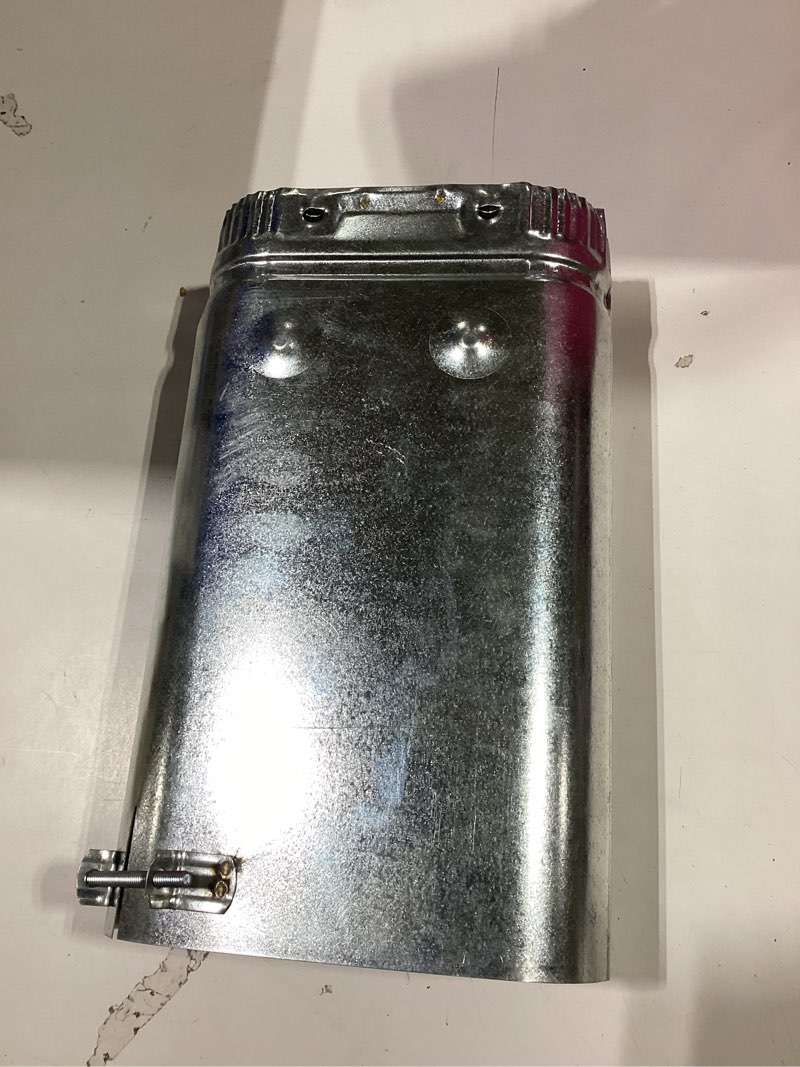 Condition photo showing Good Condition for Aluminum 12 inch Oval Adjustable Pipe - 6 inch