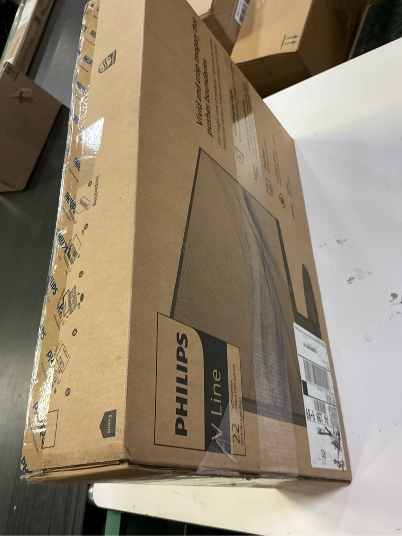 Condition photo showing Good Condition for philips 221v8lb 22 inch class thin full hd (1920 x 1080) monitor, 100hz refresh rate, vesa, hdmi x1, vga x1, lowblue mode, adaptive sync, 4 year advance replacement warranty