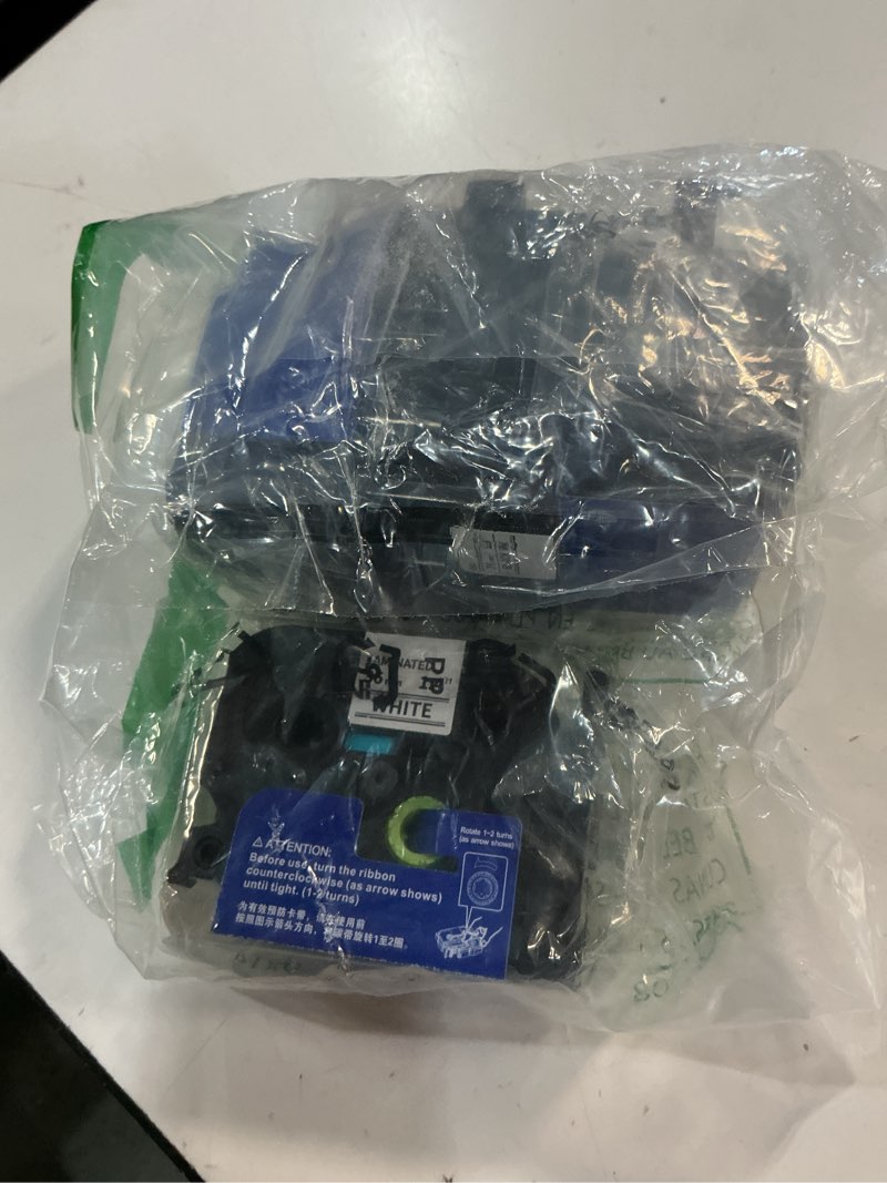 Condition photo showing Good Condition for labelife tze-251 tze251 tze tz tape 24mm 0.94 laminated white replacement for brother p touch label tape 24mm label maker tape 1 inch for brother pt-d600 pt-d610bt pt-p710bt pt-p700 pt- p910bt, 4-pack black on white 24mm 4