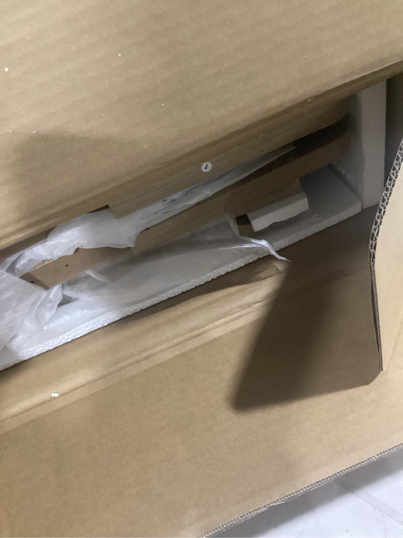 Condition photo showing Good Condition for leyaoyao modern fluted bathroom wall cabinet, wall-mounted medicine cabinet | natural floating over the toilet storage cabinets with adjustable shelf & doors for laundry room, kitchen, living room 7.7"d×23.5"w×24"h natural-fluted