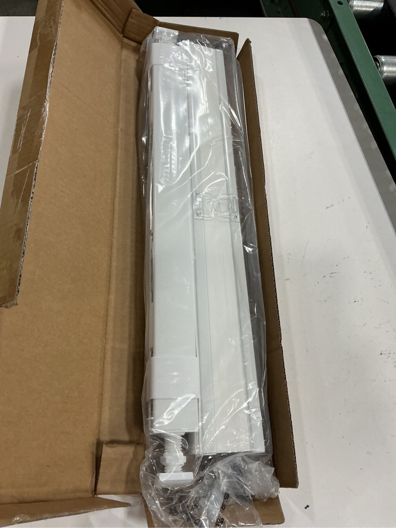 Condition photo showing New/Like New for lazblinds no tools no drill cordless cellular shades, top down bottom up (tdbu) honeycomb shades for home, light filtering thermal insulation blinds for windows, 22" w x 48" h, white light filtering - white 22" w x 48" h