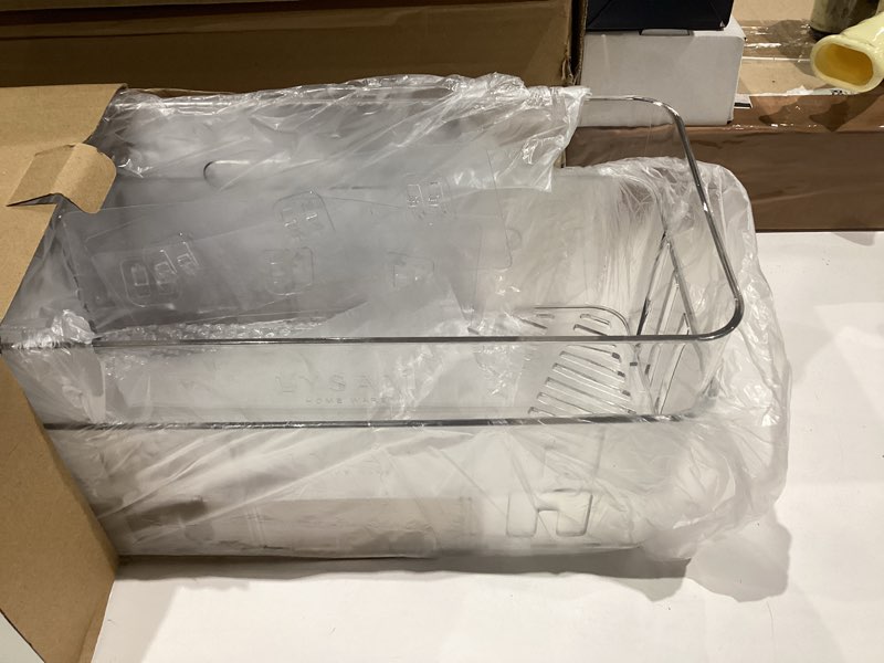 Condition photo showing Good Condition for Lysam Bath Toy Storage 2 Packs, Large Bath Toy Holder with 3 Compartment, Quick Dry Bathtub Toy Organizer, Bath Tub Toy Net, Shower Toy Basket & Bin, Bathroom Accessories for Baby,Toddler,Kids?Clear? Clear & 2 Packs