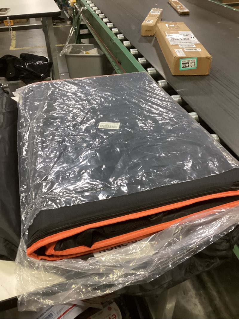 Condition photo showing Good Condition for Back Seat Extender for Dogs - Large Space, Waterproof Dog Car Seat Cover for Back Seat with Hard Bottom Holds 420lbs, 600D Heavy-Duty