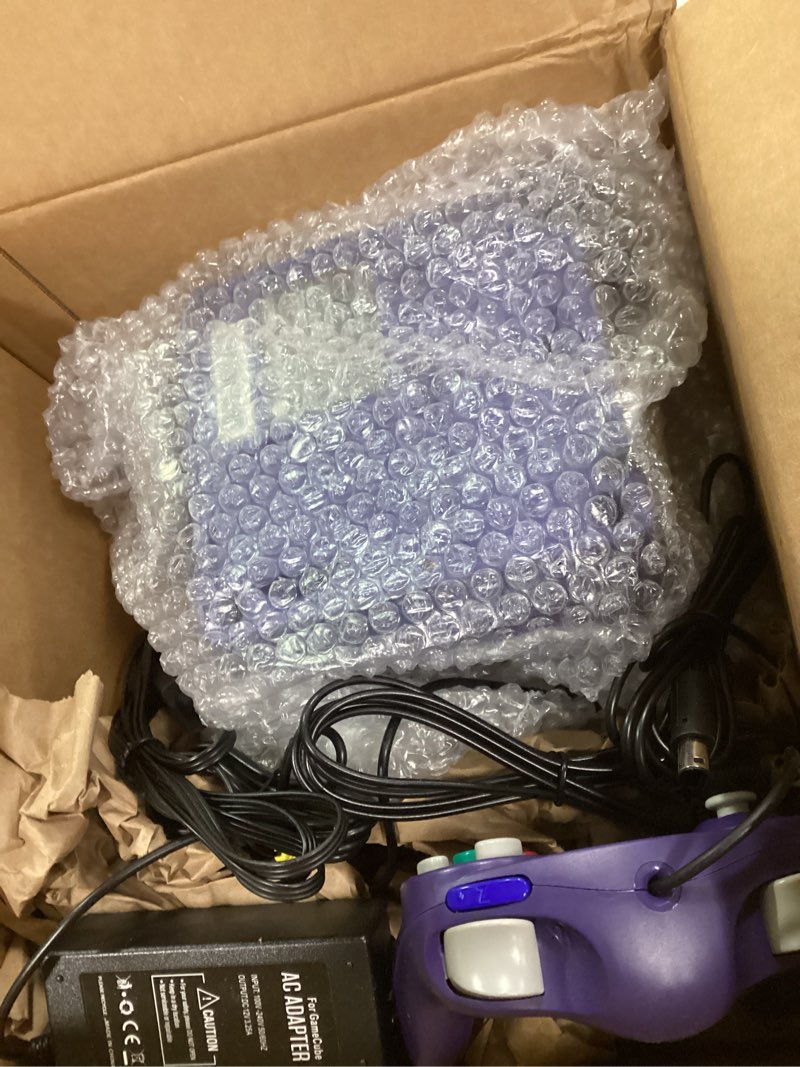 Condition photo showing Good Condition for GameCube Console - Indigo (Renewed)