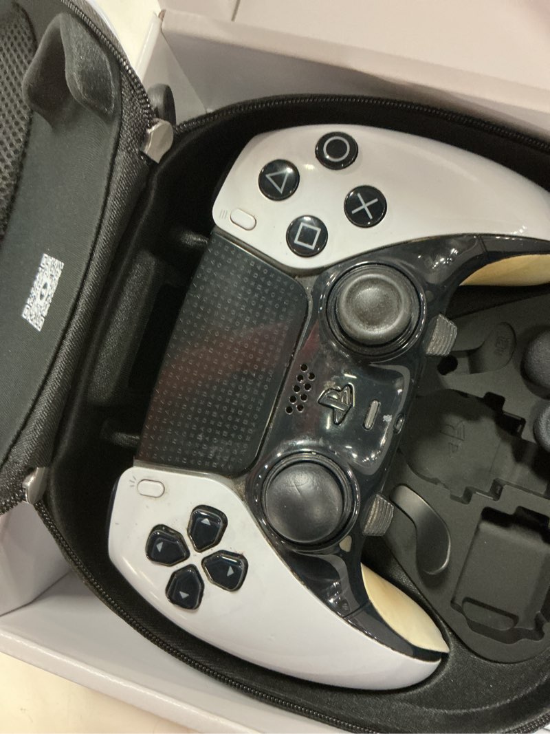Condition photo showing As Is for dualsense edge wireless controller for playstation 5 - white
