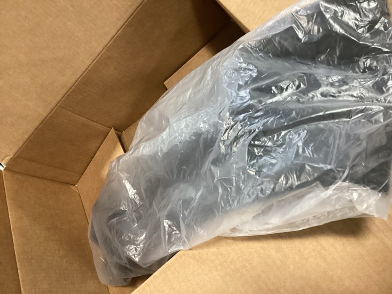 Condition photo showing As Is for 2025-2026 Tesla Model Y Juniper Rear Bumper Protector Boot Sill Cover Protector TPE Rear Bumper Protector Model Y Juniper Interior Accessories - Black Rear Bumper Guard Model Y Juniper