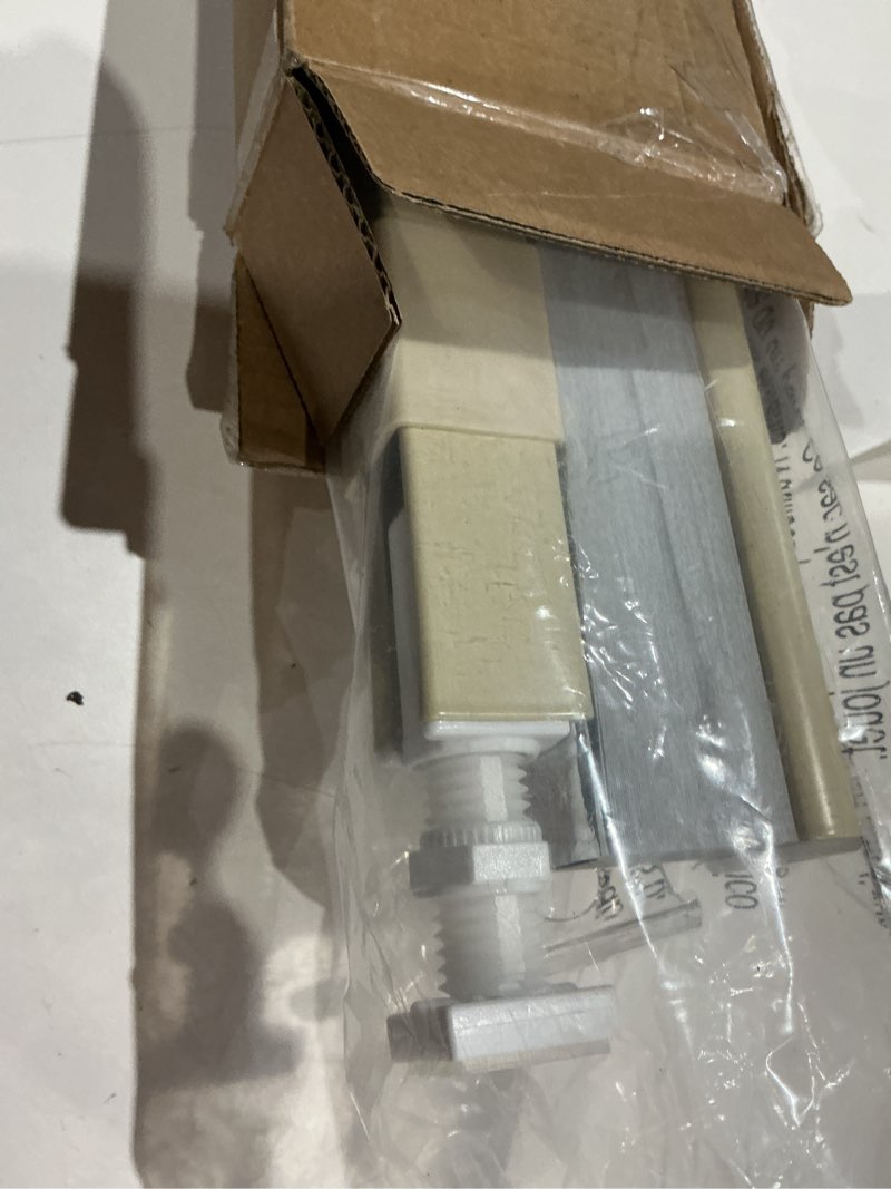 Condition photo showing Good Condition for lazblinds cordless cellular shades, no tools no drill blackout honeycomb shades pleated blinds for windows, 40.5'' w x 48'' h, soft cream blackout-soft cream 40 1/2'' w x 48'' h